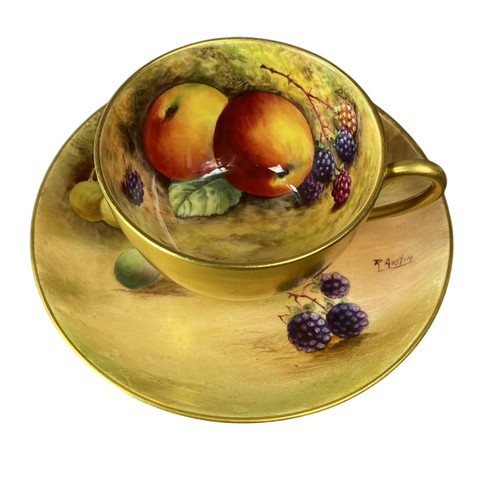 Tazza tè piattino royal - tazza,