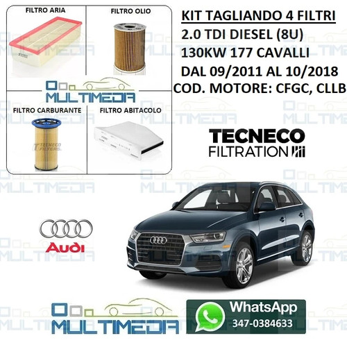 Kit tagliando filtri - tagliando, 4