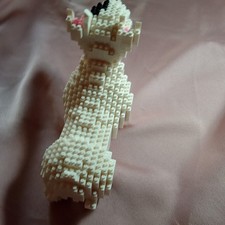 Cane razza West Highland White Terrier – costruzione tipo Nanoblock – LEGO