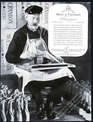 1934 moet chandon brut - &,