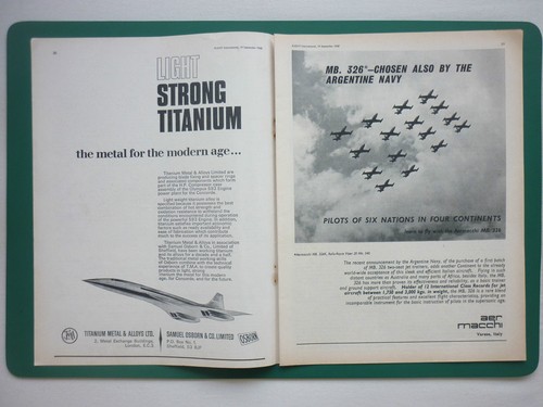 1968 pub aermacchi 326 - 9/1968,
