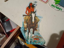 ADESIVO VINTAGE FABRIZIO DE ANDRE' 1981 CON VELINA