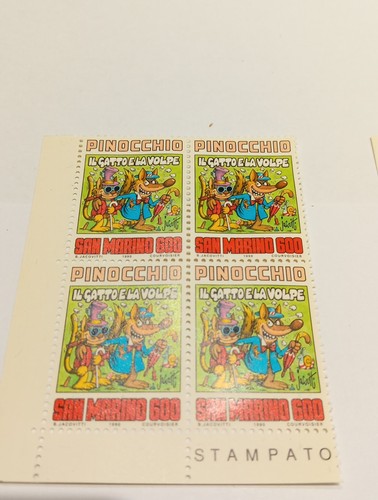 Lotto quartine francobolli - lotto,