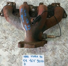 COLLETTORI DI SCARICO OEM GHISA 4 IN 1 + SONDA LAMBDA OPEL TIGRA 1.4 16V 90CV 96