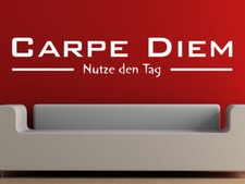 Adesivo S086 XXL "CARPE DIEM"