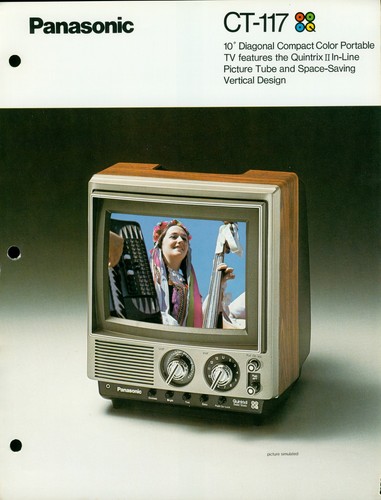 C1977 panasonic 117 - panasonic, ct-117