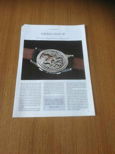 1991 ulysse nardin cronografo - 1991,