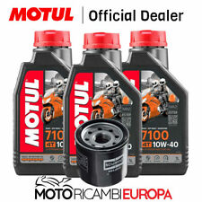 TAGLIANDO 3 LITRI OLIO MOTUL 7100 10W40 SUZUKI DL 650 V STROM