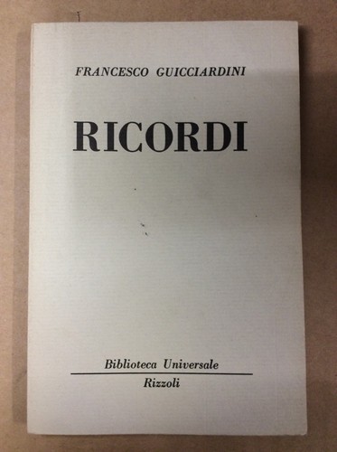 Libro guicciardini francesco - libro,