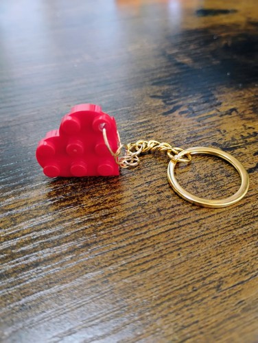 Lego portachiavi cuore - lego,