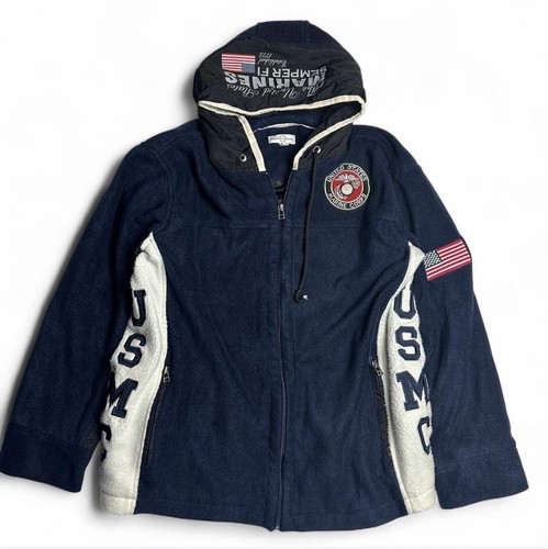 Marines usmc fleece felpa con - marines,