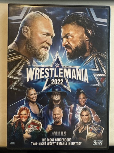 Wwe wrestlemania 2022 dvd - wrestlemania,