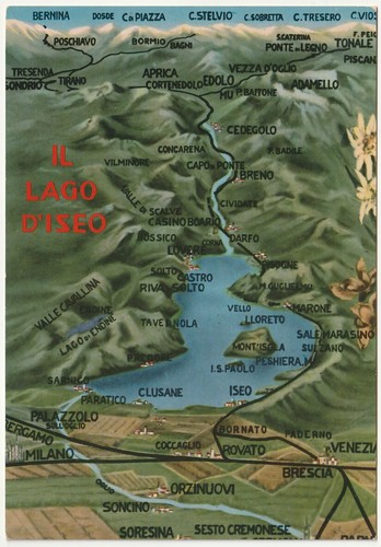 Lago iseo brescia - il,