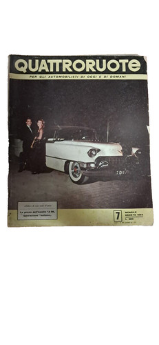 Quattroruote agosto 1956 - quattroruote,