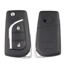 guscio cover telecomando 2 tasti va2 compatibile per toyota aygo c1 yaris 2014+