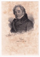 Portrait XIXe Jean-Pierre