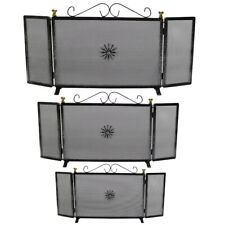 Parascintille in ferro battuto parafuoco per caminetto stufe focolari camino