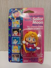 Figurine ufficiali Sailor Moon Warrior Girls deformate Bandai 1992 vintage