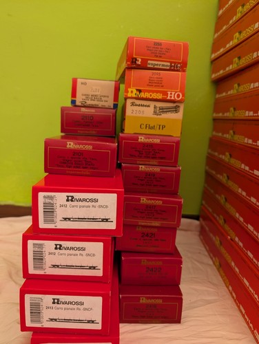 Lotto carri merci storici - merci,