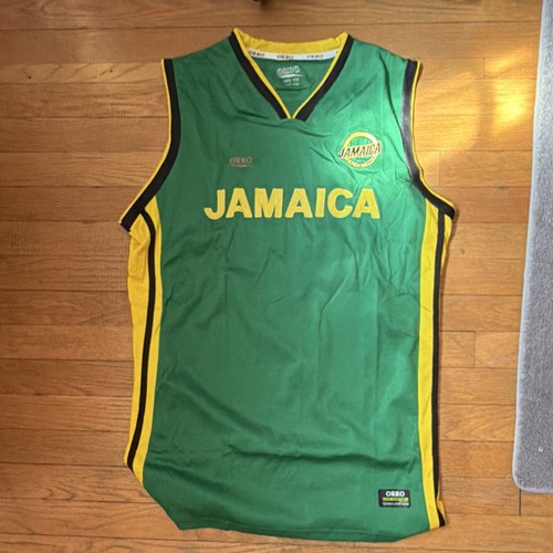 Maglia basket oro - oro, jamaica