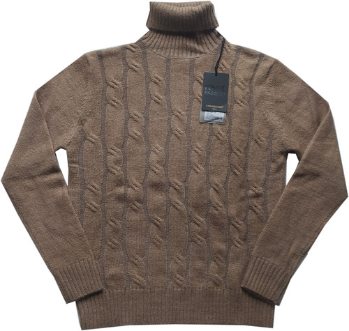 Maglia uomo lana dolcevita m - uomo,