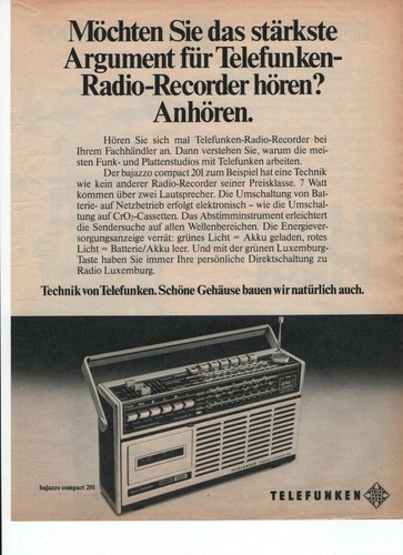 Telefunken bajazzo compact - , 201