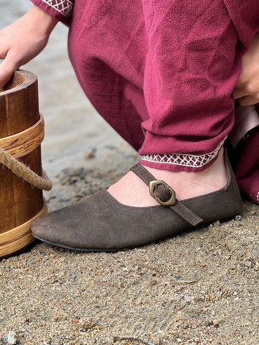 Scarpa medievale vichinga larp - medievale,