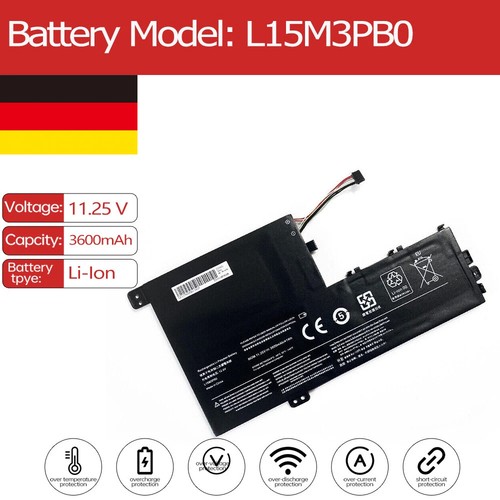 Batteria l15m3pb0 per lenovo - batteria,