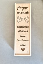 Scatola vino personalizzata