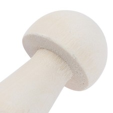 30 Pezzi Fungo in Legno Funghi Naturali Non Funghi Legno Semplice Non Verniciato Fungo
