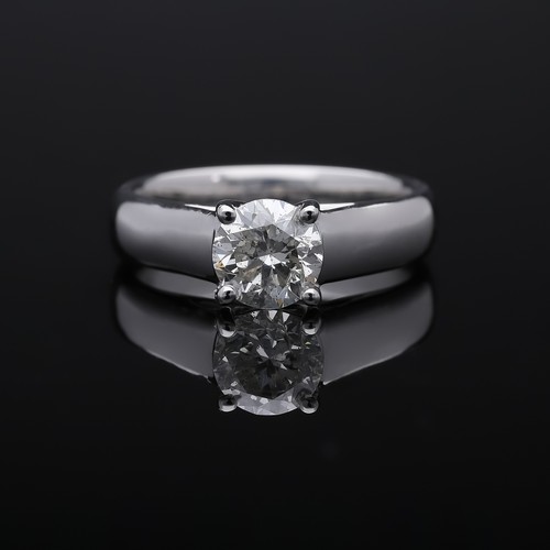 Anello diamante - 1,00,