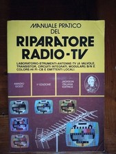 Manuale pratico del riparatore Radio-Tv Jackson Libro Armando Gozzi 1978