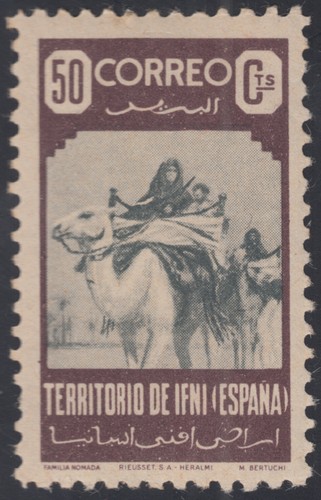 Ifni 1947 fauna camello - fauna,