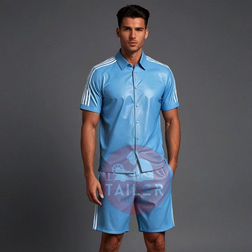 Camicia pantaloncino uomo - e,