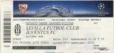 Biglietto Siviglia Juventus