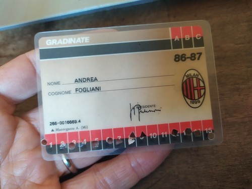 Abbonamento milan campionato - ,