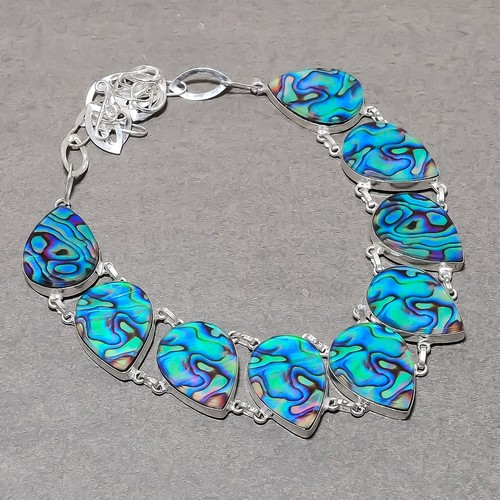 Collana fatta mano abalone - collana,