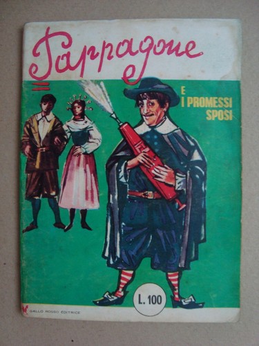 Pappagone gallo rosso - n°8, ed.gallo