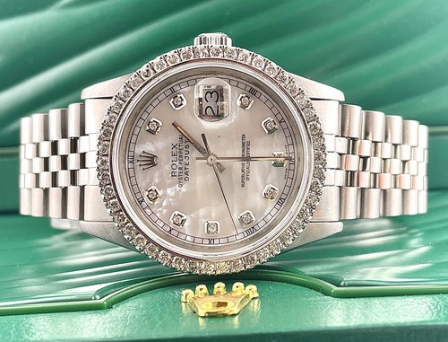 Rolex uomo datejust 36mm - rolex,