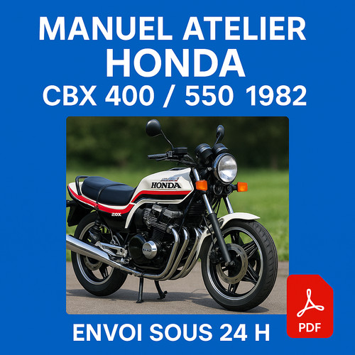 Manuale atelier honda cbx 400 - manuale,