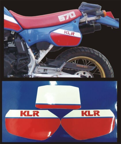 Adesivi tabelle klr 600 anno - tabelle,