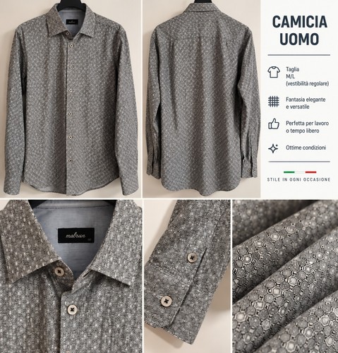 Camicie uomo manica - camicie,