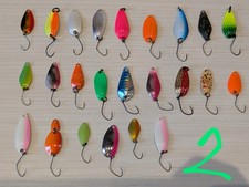 Lotto N.2 Di 24 Spoon Trout Area Japan Vari Dhona, Shimano, EOS, Milner,Hi Burst