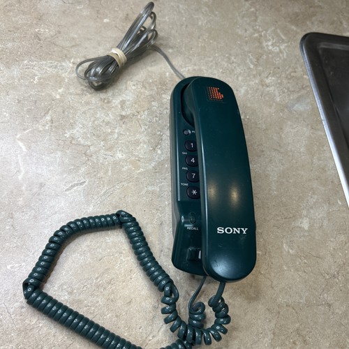 Telefono fisso sony verde con - sony,