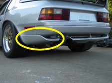 Original OE 95150405100 Spoiler Porsche 944 Turbo SOLO lato SN Buone Condizioni