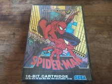 GIOCO  SPIDERMAN SPIDER-MAN UOMO RAGNO SEGA MEGA DRIVE