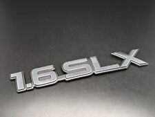 NISSAN 1.6 SLX 1600 1.6SLX LOGO SIGLA EMBLEMA FREGIO STEMMA SCRITTA BADGE TARGA