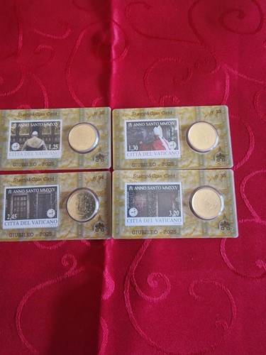 Vaticano stamp coin - n., stamp&coin