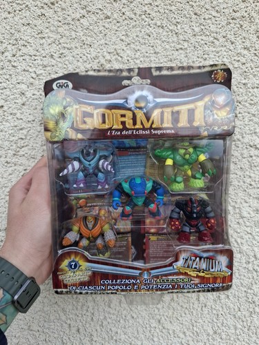 Gormiti titanium blister - titanium,