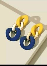 Gotico Roccia Acrilico Hip Hop Orecchini a catena Hip Hop Anelli punk  Moda Mare